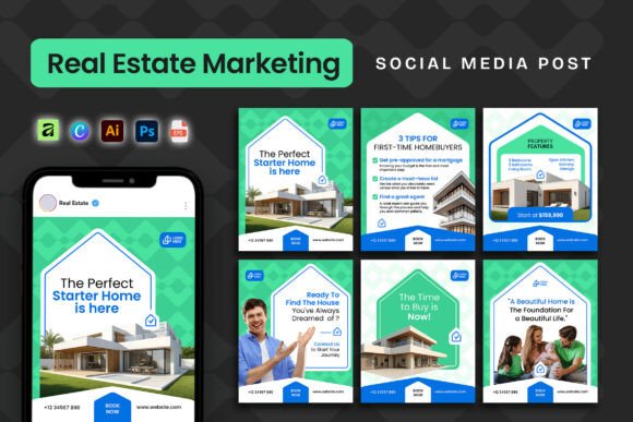 Download Real Estate Marketing - Social Media - Market Collection