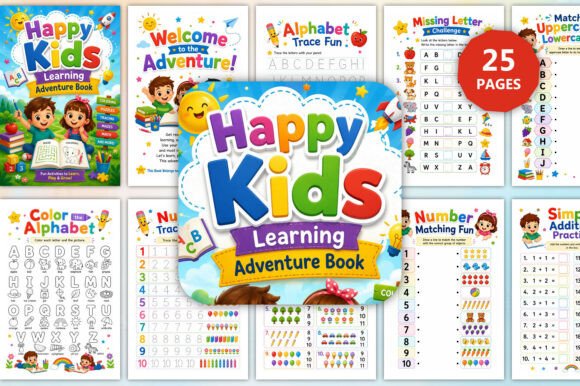 Download Happy Kids Learning Adventure Book - Book Collection