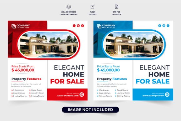 Download Real Estate Marketing Template Design - Market Collection