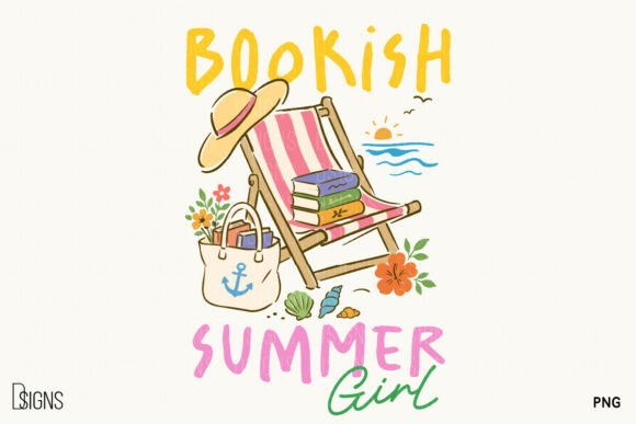 Download Bookish Summer Girl Book Lover PNG - Book Collection