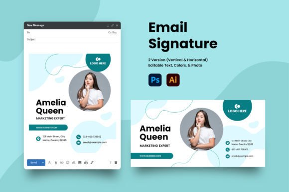 Download Email Signature – Freelance Marketing - Market Collection