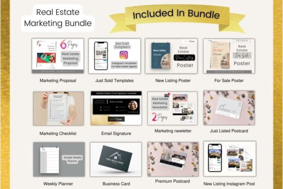 Download Premium - Real Estate Marketing Bundle - Market Collection