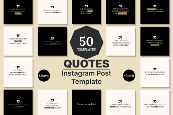 Download 50 INSPIRING INSTAGRAM QUOTE TEMPLATE - Premium Resources