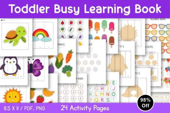 Download Toddler Busy Learning Book - Book Collection