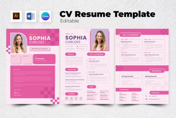 Download Resume / CV Marketing Analyst V7 - Market Collection