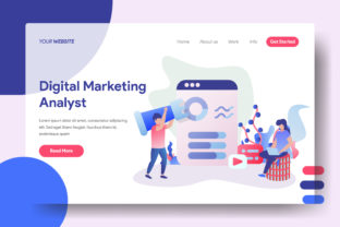 Download Landing Page Digital Marketing Analyst - Market Collection