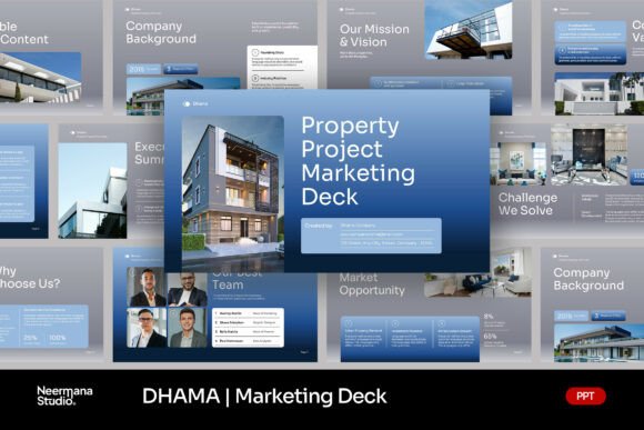 Download DHAMA | Real Estate Marketing Deck PPT - Market Collection
