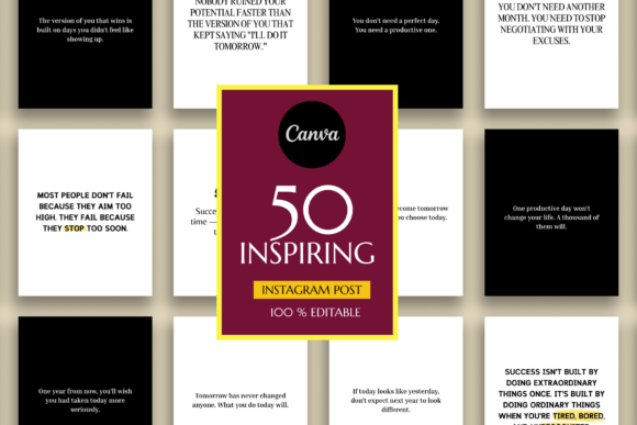 Download 50 INSPIRING INSTAGRAM QUOTES - Premium Resources