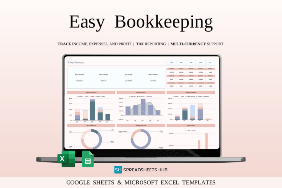 Download Small Business Bookkeeping Spreadsheet - Book Collection