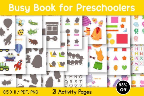 Download Fun Busy Book for Preschoolers - School Collection