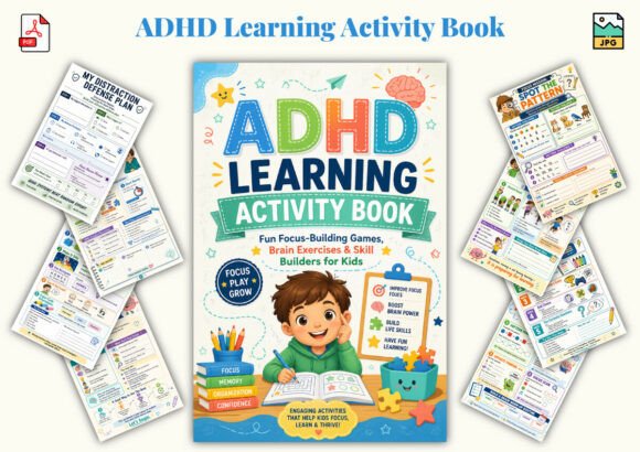 Download ADHD Learning Activity Book - Book Collection