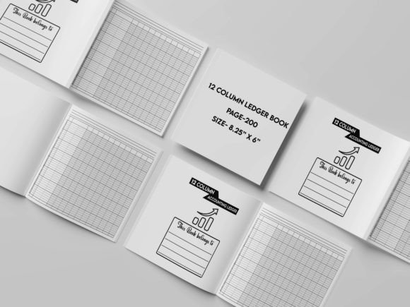 Download 12 Column Accounting Ledger Book - Book Collection