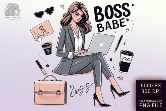Download Girl Boss Entrepreneur Businesswoman Art - Man Collection