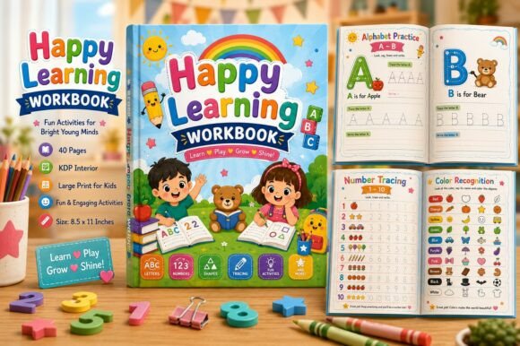 Download Happy Learning Workbook for Kids - Book Collection