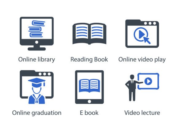 Download Elearning Icon Set 1 - Premium Bundle