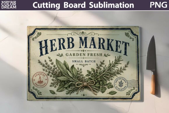 Download Vintage Herb Market Art - Market Collection