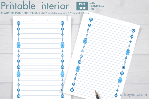 Download Lucky Notebook with Evil Eye Protection. - Book Collection